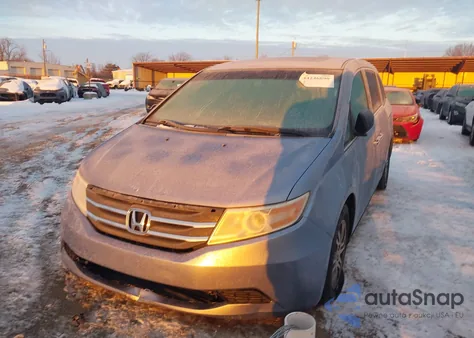 2011 Honda Odyssey Ex-L z USA, uszkodzony, nr VIN 5FNRL5H66BB052256